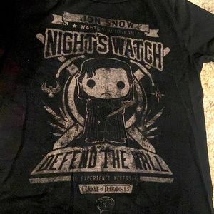 Funko - GOT Jon Snow Night Watch Tee